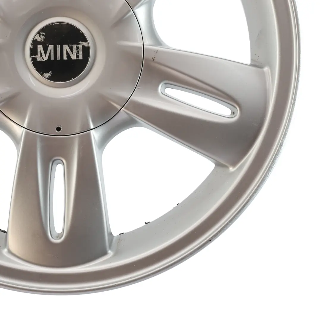 Mini Cooper One R50 Silver Wheel Alloy Rim 15" ET:45 5,5J 5 Star Rocket 93 - SKU 6763295-1 - Part number 6763295