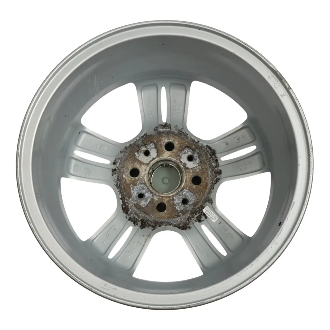 Alloy Rim 15" 5,5J ET:45 5 Star Rocket 93 to Mini R50 Silver Wheel with Part number 6763295 Mini R50 Silver Wheel Alloy Rim 15" 5,5J ET:45 5 Star Rocket 93 - SKU 6763295-2 - Part number 6763295