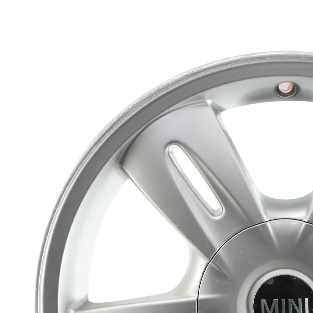 Mini Cooper One R50 Argent Jantes Alu 15 " 5,5J Et : 45 5 etoe Rocket 93 - SKU 6763295-2 - Numéro de pièce 6763295
