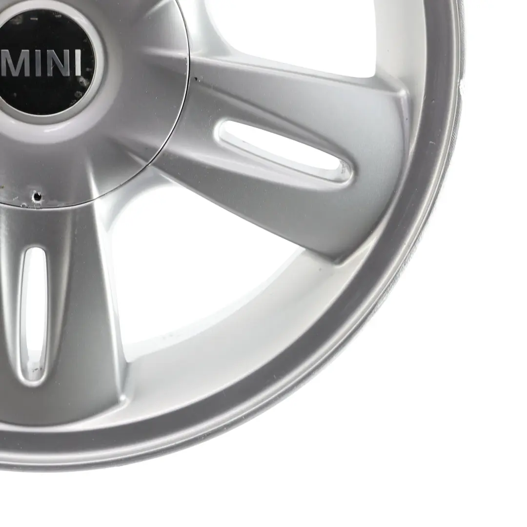 Mini Cooper One R50 Argent Jantes Alu 15 " 5,5J Et : 45 5 etoe Rocket 93 - SKU 6763295-2 - Numéro de pièce 6763295