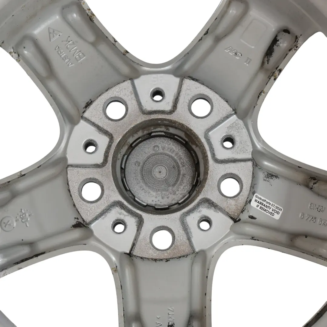 BMW E81 E82 E87 Alloy Wheel Rim 16" Spider Spoke 140 ET:44 7J - SKU 6769401 - Part number 6769401