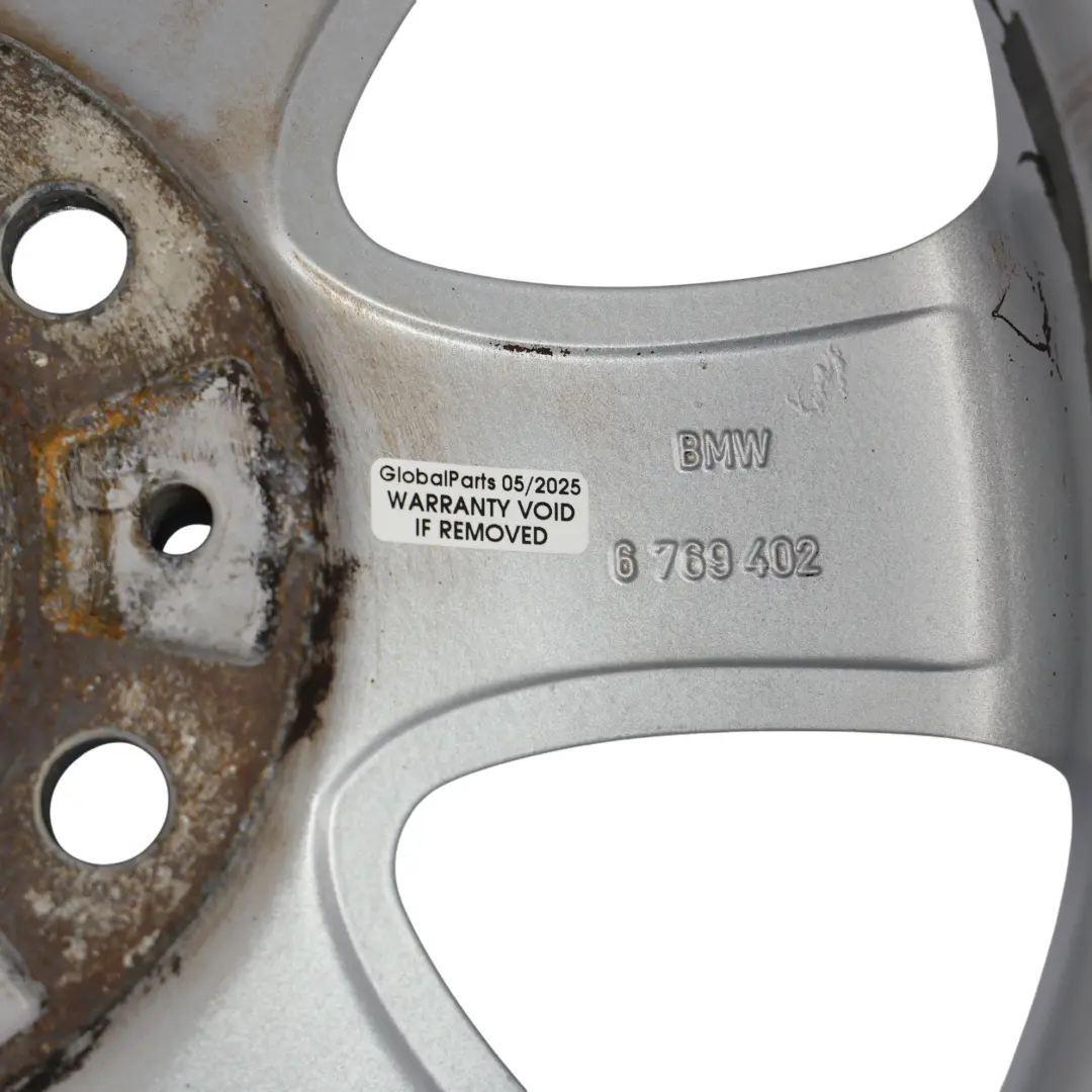 Alloy Wheel Rim 16" 7J Spider Spoke 151 to BMW 1 Series E81 E82 E87 E88 with Part number 6769402 BMW 1 Series E81 E82 E87 E88 Alloy Wheel Rim 16" 7J Spider Spoke 151 - SKU 6769402-3 - Part number 6769402