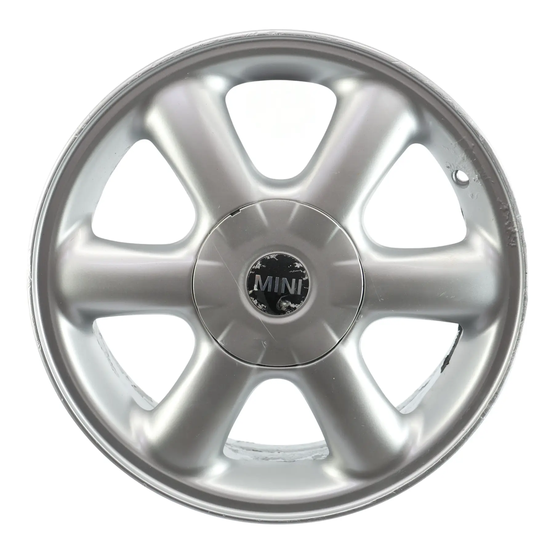 Mini R50 Silberne Leichtmetallfelge 15" ET:45 5,5J Rotator Speiche 101 6769405