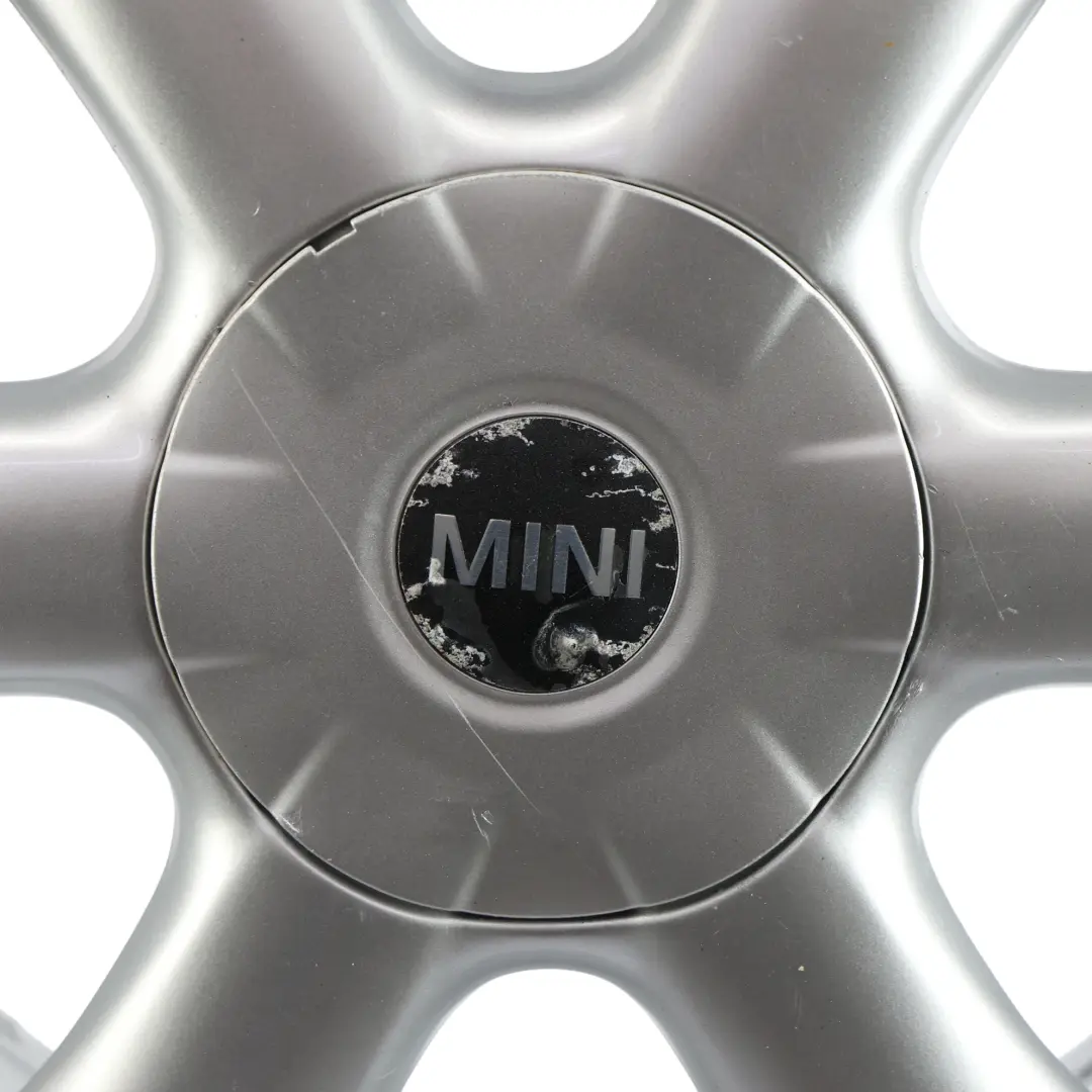 Alloy Rim 15" ET:45 5,5J Rotator Spoke 101 to Mini R50 R56 Silver Wheel with Part number 6769405 Mini R50 R56 Silver Wheel Alloy Rim 15" ET:45 5,5J Rotator Spoke 101 - SKU 6769405-1 - Part number 6769405