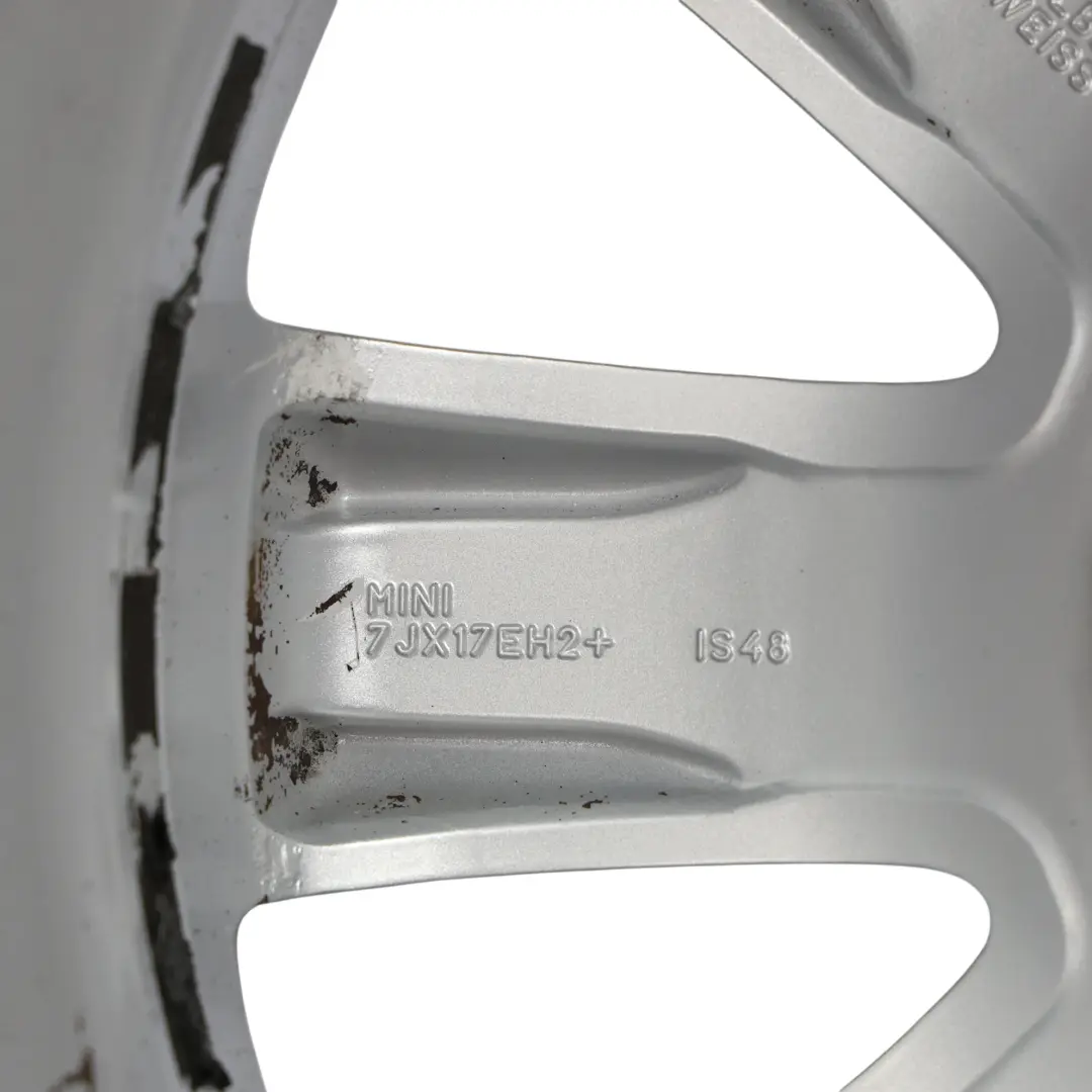 Mini R50 R55 R56 Llanta De aleacion De plata 17" 7J ET:48 Crown Spoke 104 - SKU 6769411-1 - Número de pieza 6769411