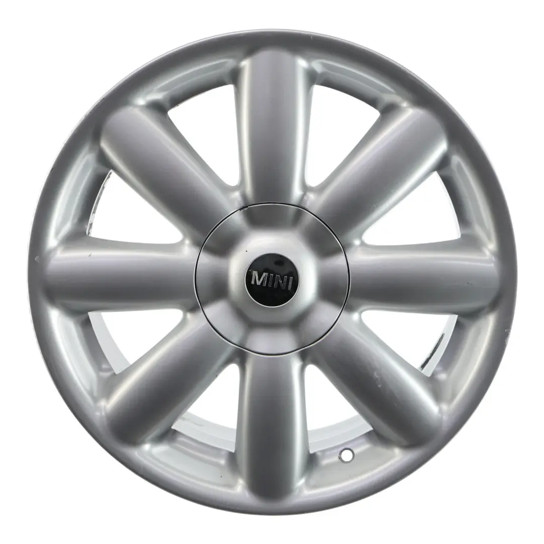 Mini Cooper One R50 R55 R56 R57 Silver Wheel Alloy Rim 17" 7J Crown Spoke 104 - SKU 6769411-3 - Part number 6769411