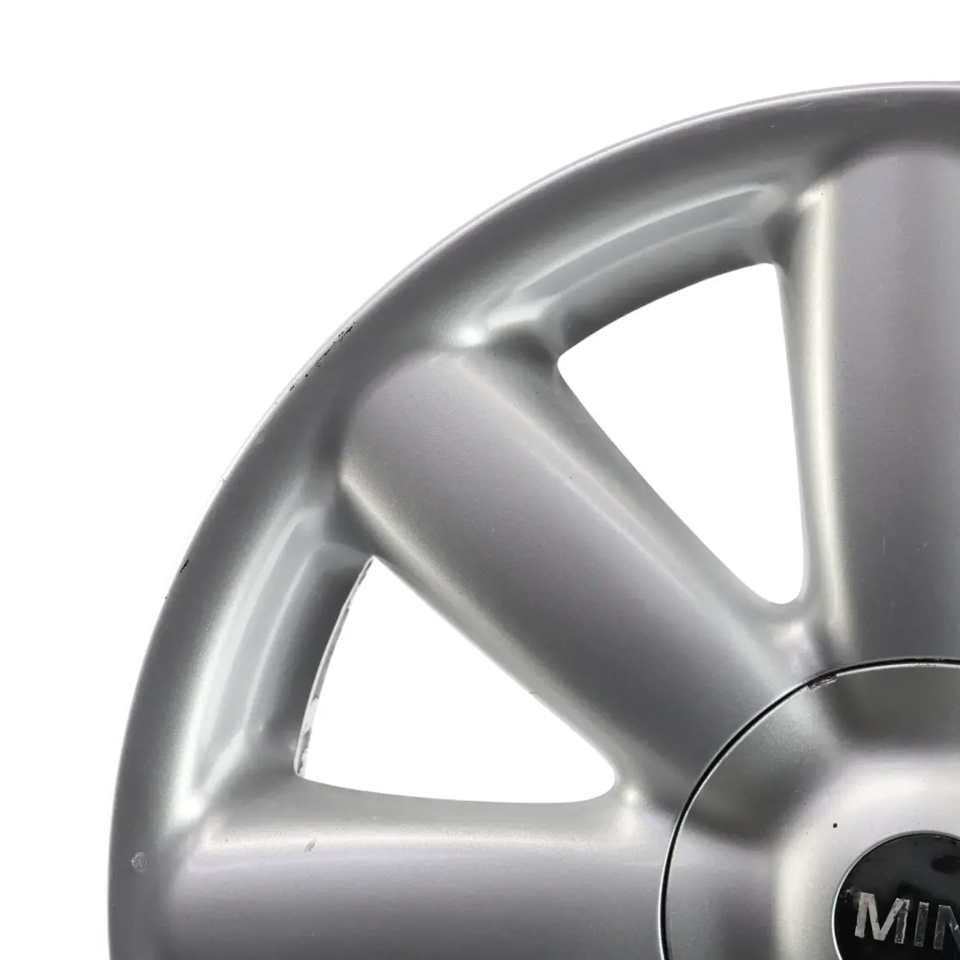 Mini Cooper One R50 R55 R56 R57 Silver Wheel Alloy Rim 17" 7J Crown Spoke 104 - SKU 6769411-3 - Part number 6769411