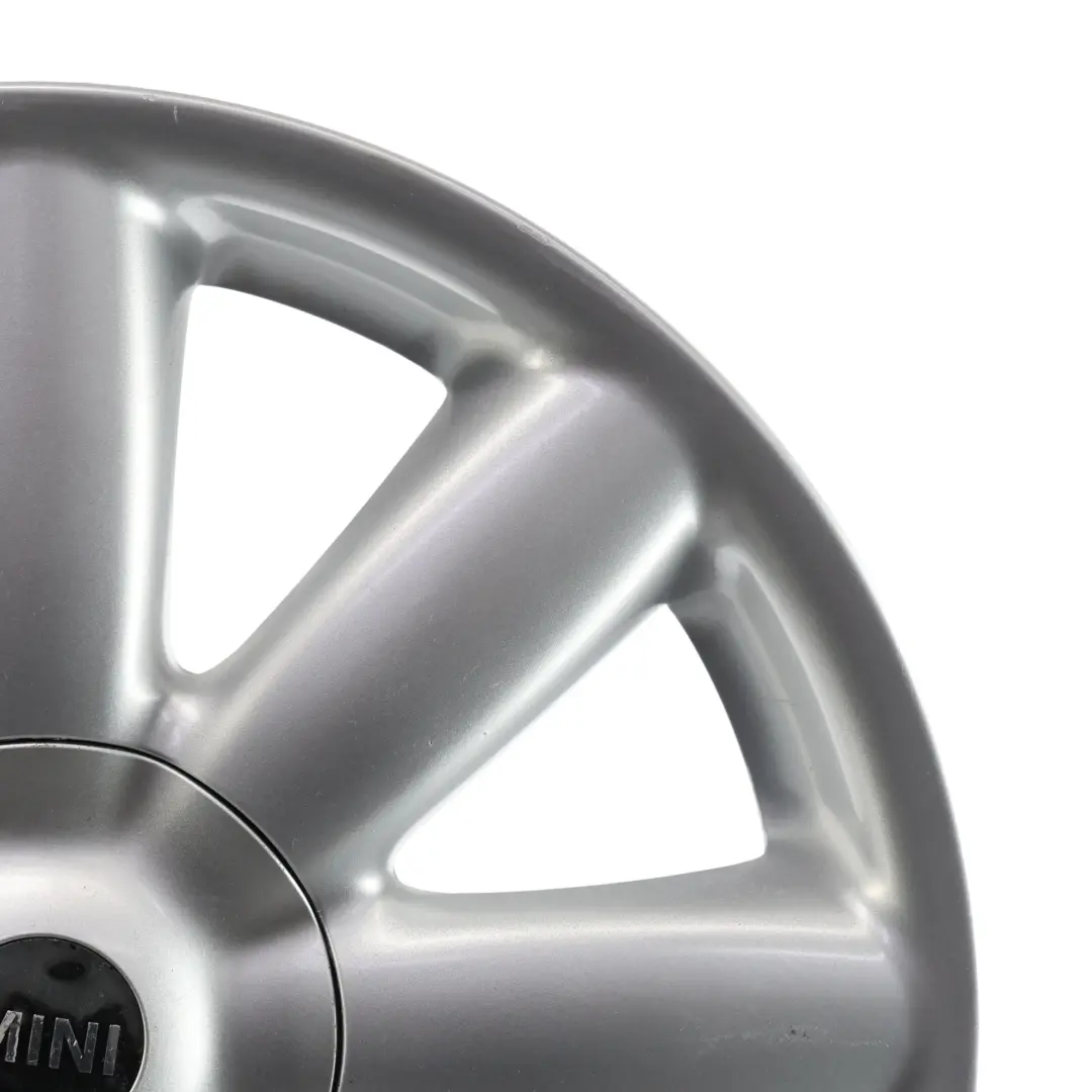 Mini Cooper One R50 R55 R56 R57 Silver Wheel Alloy Rim 17" 7J Crown Spoke 104 - SKU 6769411-3 - Part number 6769411