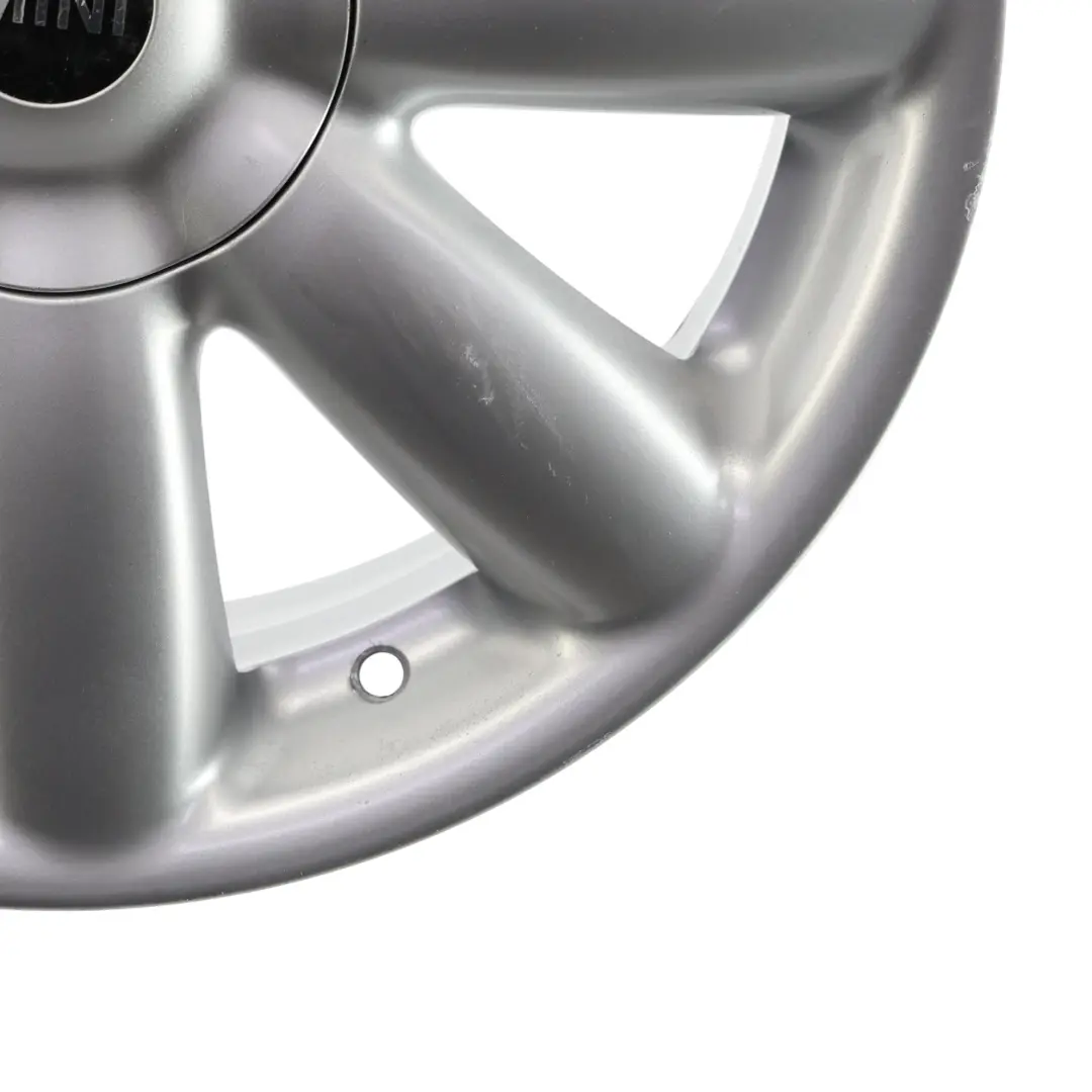 Mini Cooper One R50 R55 R56 R57 Silver Wheel Alloy Rim 17" 7J Crown Spoke 104 - SKU 6769411-3 - Part number 6769411