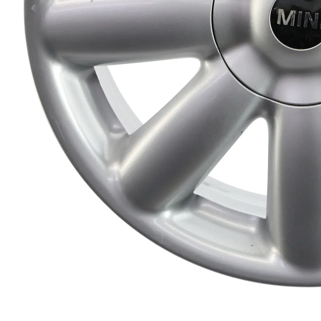 Mini Cooper One R50 R55 R56 R57 Silver Wheel Alloy Rim 17" 7J Crown Spoke 104 - SKU 6769411-3 - Part number 6769411