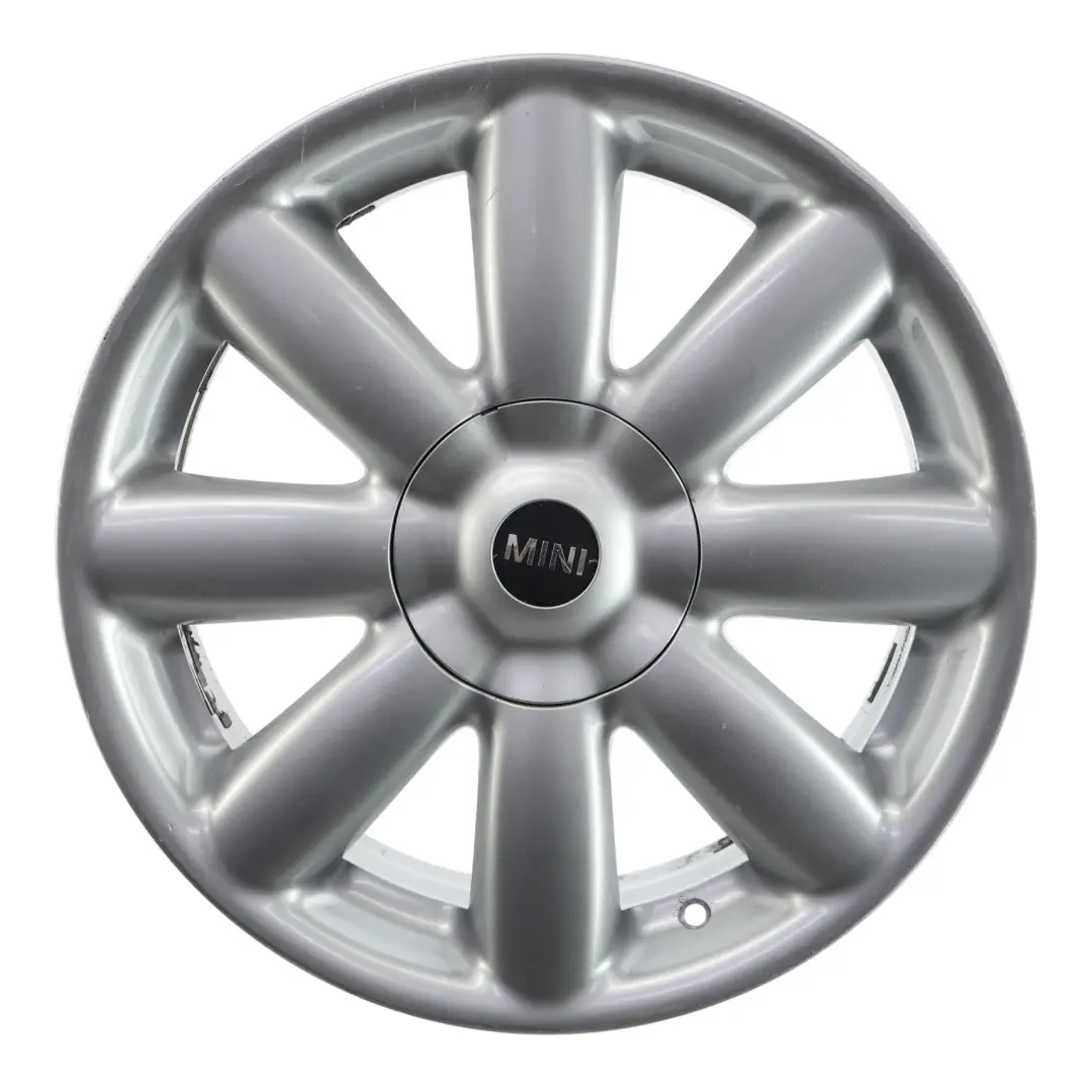 Mini Cooper One R50 R55 R56 R57 Silver Wheel Alloy Rim 17" 7J Crown Spoke 104 - SKU 6769411-4 - Part number 6769411