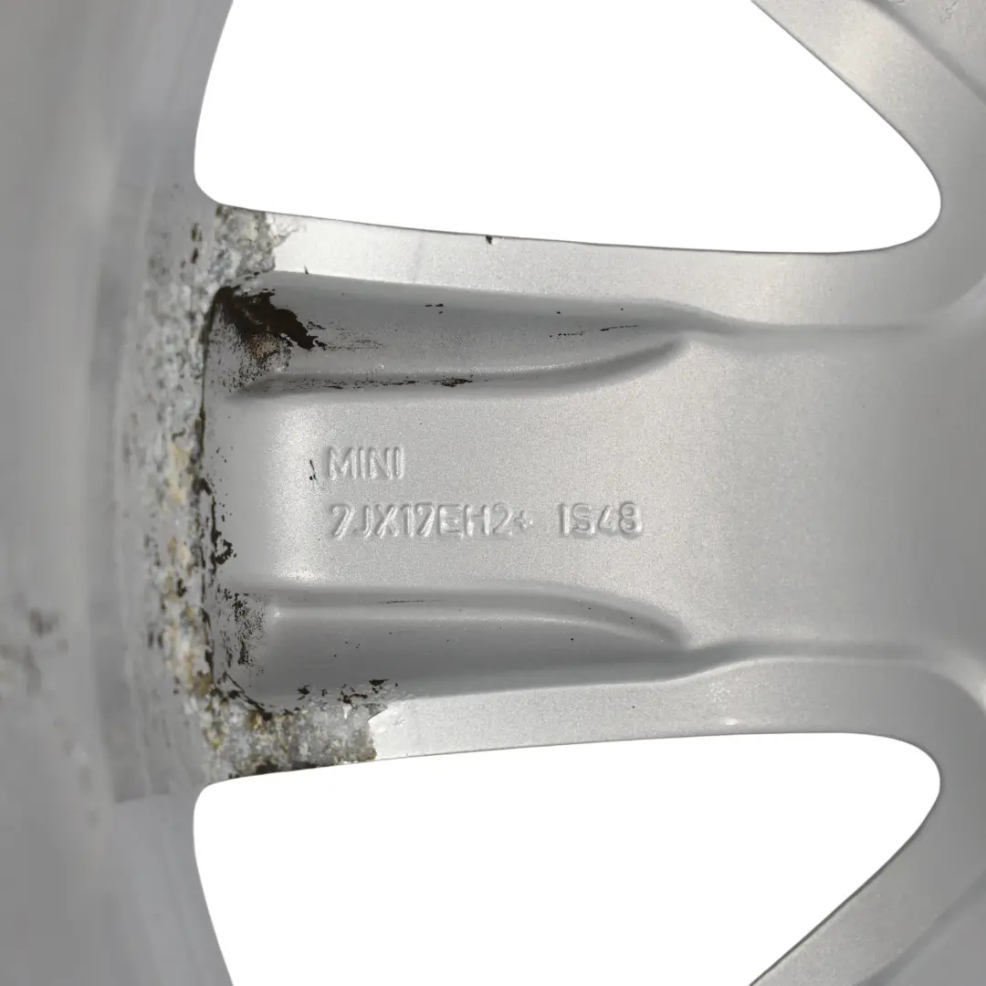 Mini Cooper One R50 R55 R56 R57 Silver Wheel Alloy Rim 17" 7J Crown Spoke 104 - SKU 6769411-4 - Part number 6769411