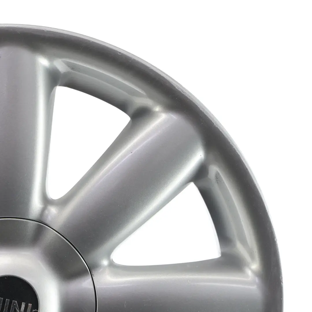 Mini Cooper One R50 R55 R56 R57 Silver Wheel Alloy Rim 17" 7J Crown Spoke 104 - SKU 6769411-4 - Part number 6769411