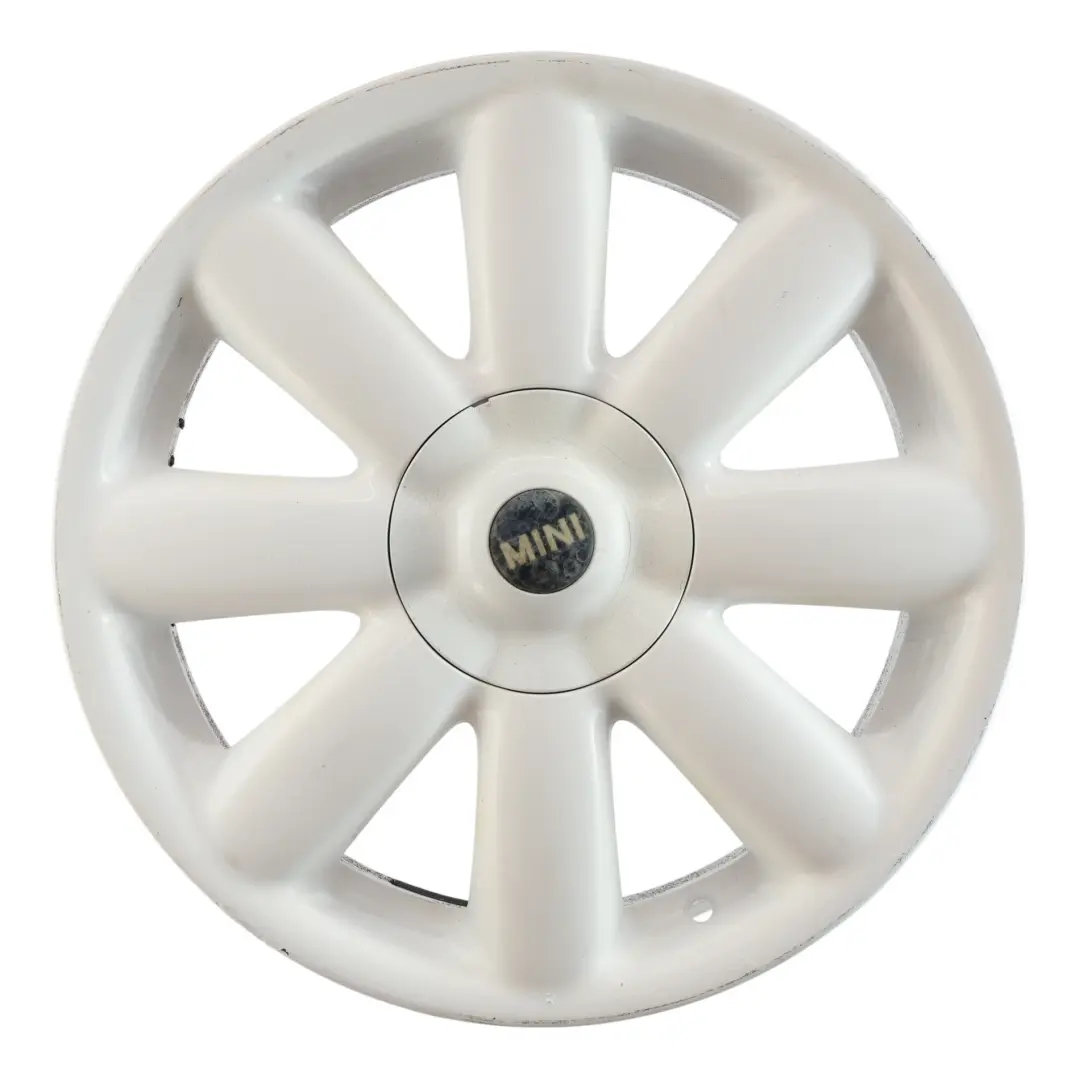 Bianco Cerchio in lega 17" ET:48 7J Corona Raggi 104 per Mini Cooper One R50 R55 R56 con numero di parte 6769412 Mini Cooper One R50 R55 R56 Bianco Cerchio in lega 17" ET:48 7J Corona Raggi 104 - SKU 6769412-1 - Numero di parte 6769412