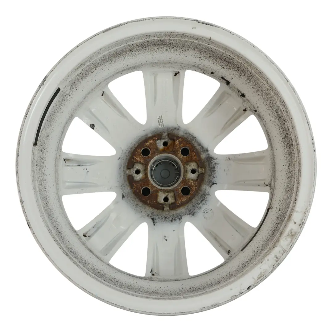 Weiß Alu Felge Alufelge 17" 7J ET:48 Crown Spoke 104 für Mini Cooper R50 R56 mit Teilenummer 6769412 Mini Cooper R50 R56 Weiß Alu Felge Alufelge 17" 7J ET:48 Crown Spoke 104 - SKU 6769412-1 - Teilenummer 6769412