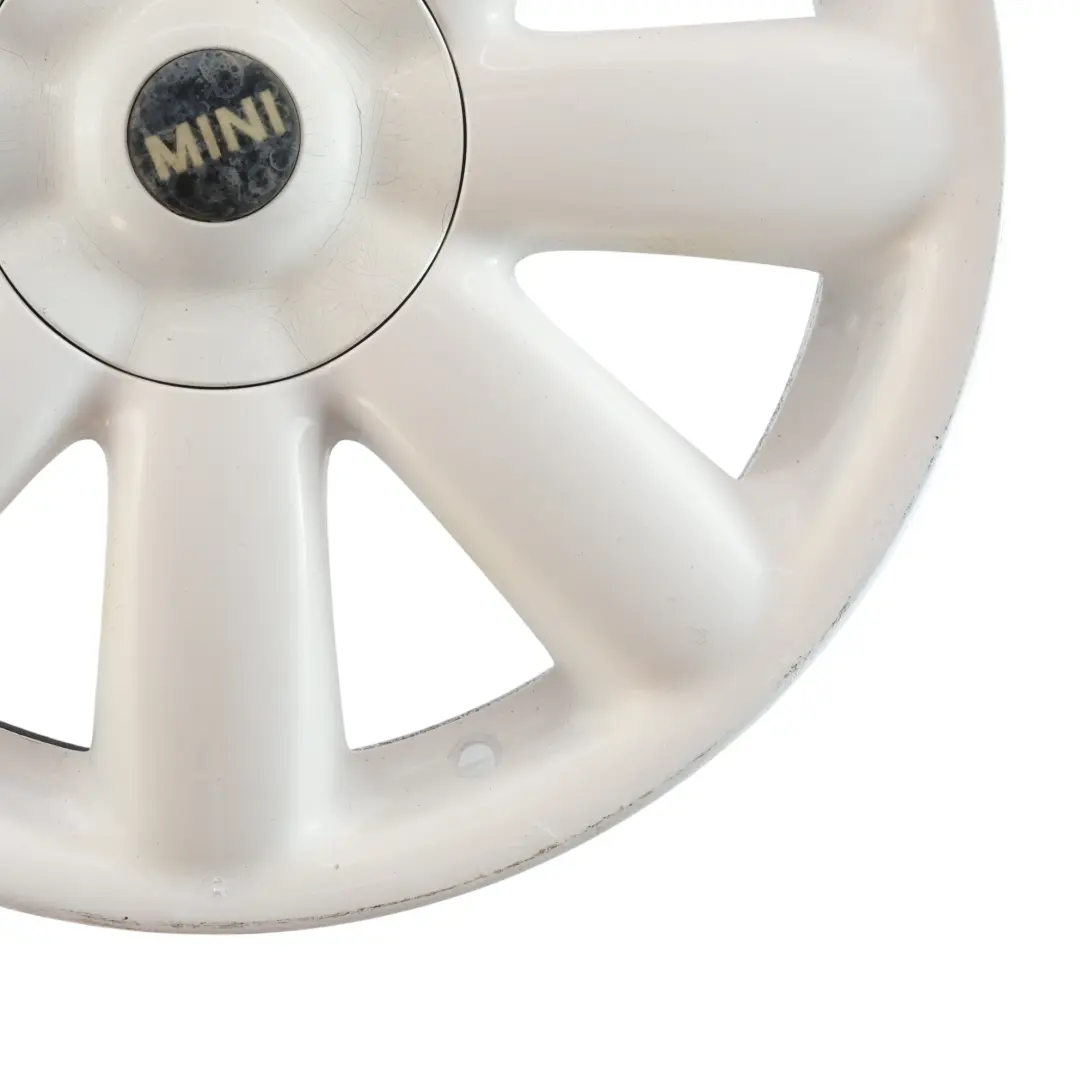 Weiß Alu Felge Alufelge 17" 7J ET:48 Crown Spoke 104 für Mini Cooper R50 R56 mit Teilenummer 6769412 Mini Cooper R50 R56 Weiß Alu Felge Alufelge 17" 7J ET:48 Crown Spoke 104 - SKU 6769412-1 - Teilenummer 6769412