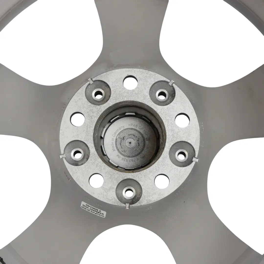 Alloy Rim Spider Spoke 157 17" ET:34 8J to BMW E90 E91 Wheel with Part number 6770239 BMW E90 E91 Wheel Alloy Rim Spider Spoke 157 17" ET:34 8J - SKU 6770239-1 - Part number 6770239