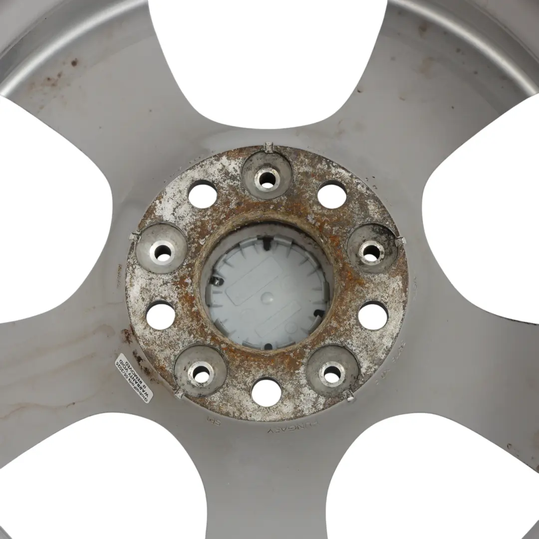 Silberne Leichtmetallfelge Alufelge 17" ET:34 8J Styling 157 für BMW E90 E91 mit Teilenummer 6770239 BMW E90 E91 Silberne Leichtmetallfelge Alufelge 17" ET:34 8J Styling 157 - SKU 6770239-3 - Teilenummer 6770239