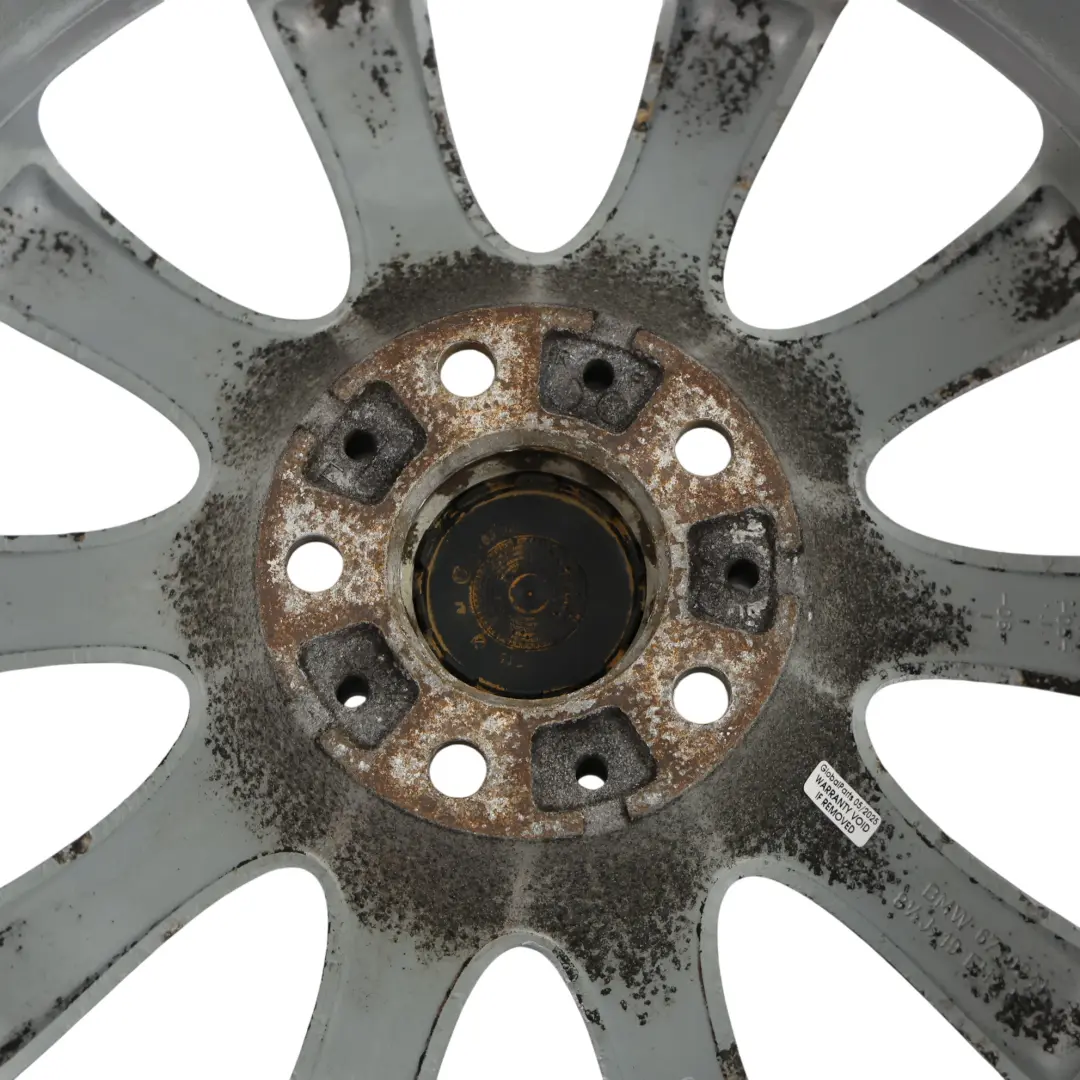 Silber Leichtmetallrad Felge 19" Sternspeiche 218 8,5J ET:14 für BMW E63 E64 mit Teilenummer 6770941 BMW E63 E64 Silber Leichtmetallrad Felge 19" Sternspeiche 218 8,5J ET:14 - SKU 6770941-3 - Teilenummer 6770941