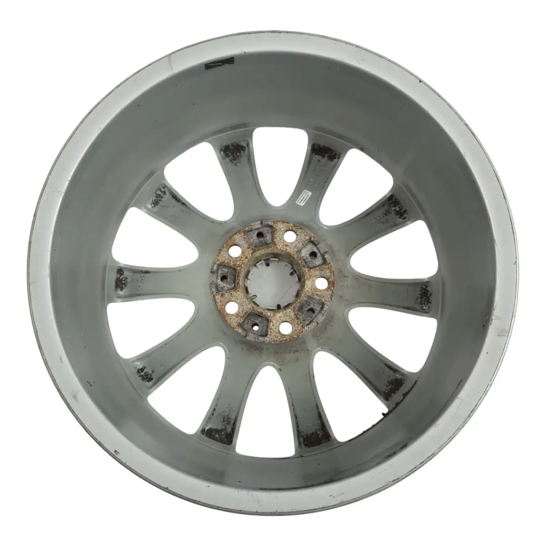 Light Alloy Wheel Rim 19" Star Spoke 218 9J ET:14 to BMW E63 E64 Silver with Part number 6770942 BMW E63 E64 Silver Light Alloy Wheel Rim 19" Star Spoke 218 9J ET:14 - SKU 6770942-1 - Part number 6770942