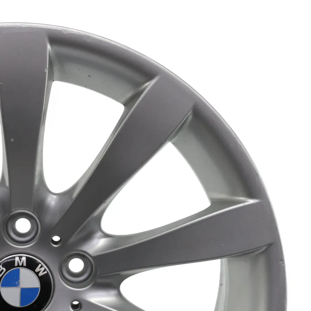 BMW E63 E64 Silver Light Alloy Wheel Rim 19" Star Spoke 218 9J ET:14 - SKU 6770942-1 - Part number 6770942