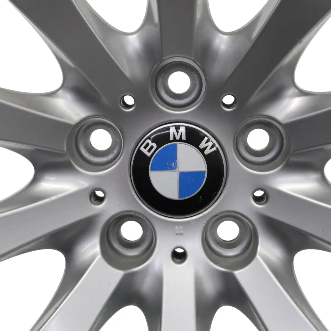 Light Alloy Wheel Rim 19" Star Spoke 218 9J ET:14 to BMW E63 E64 Silver with Part number 6770942 BMW E63 E64 Silver Light Alloy Wheel Rim 19" Star Spoke 218 9J ET:14 - SKU 6770942-1 - Part number 6770942