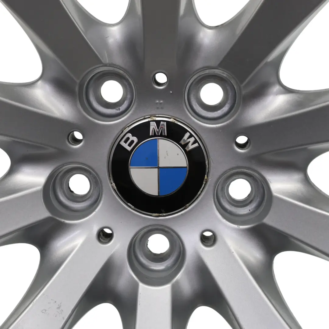 Silber Alu Felge Alufelge 19" Sternspeiche 218 9J ET:14 für BMW E63 E64 mit Teilenummer 6770942 BMW E63 E64 Silber Alu Felge Alufelge 19" Sternspeiche 218 9J ET:14 - SKU 6770942-2 - Teilenummer 6770942