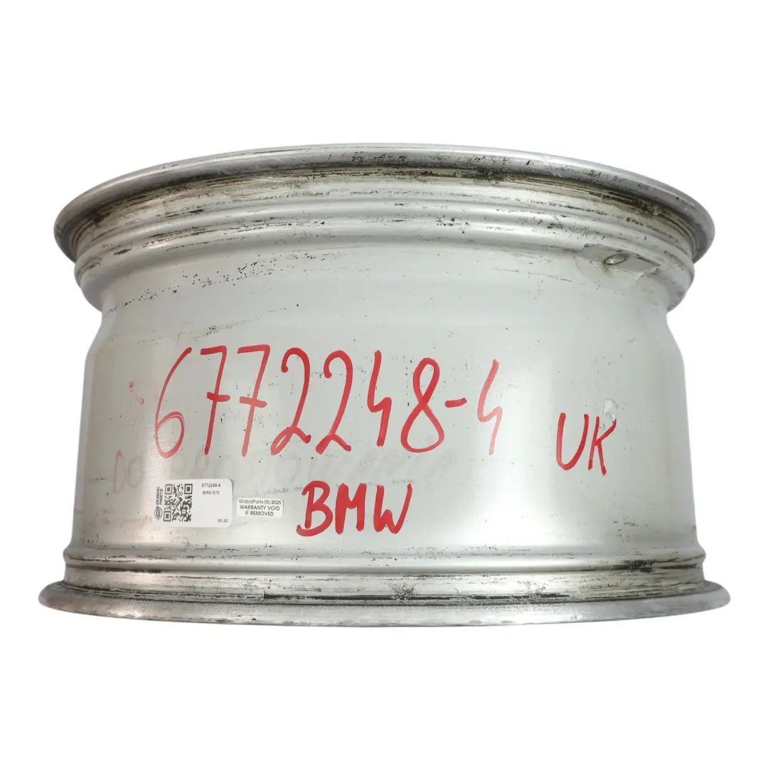 Alloy Rim 19" Star Spoke 213 ET:53 10J to BMW X5 E70 Rear Wheel with Part number 6772248 BMW X5 E70 Rear Wheel Alloy Rim 19" Star Spoke 213 ET:53 10J - SKU 6772248-4 - Part number 6772248