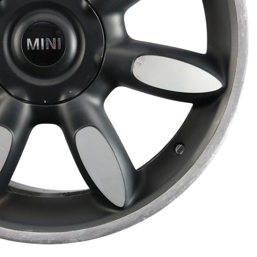 Mini Cooper One R50 R56 Alu Felge 17" 7J ET:48 Night Spoke 106 Glanzgedreht - SKU 6773800-3 - Teilenummer 6773800