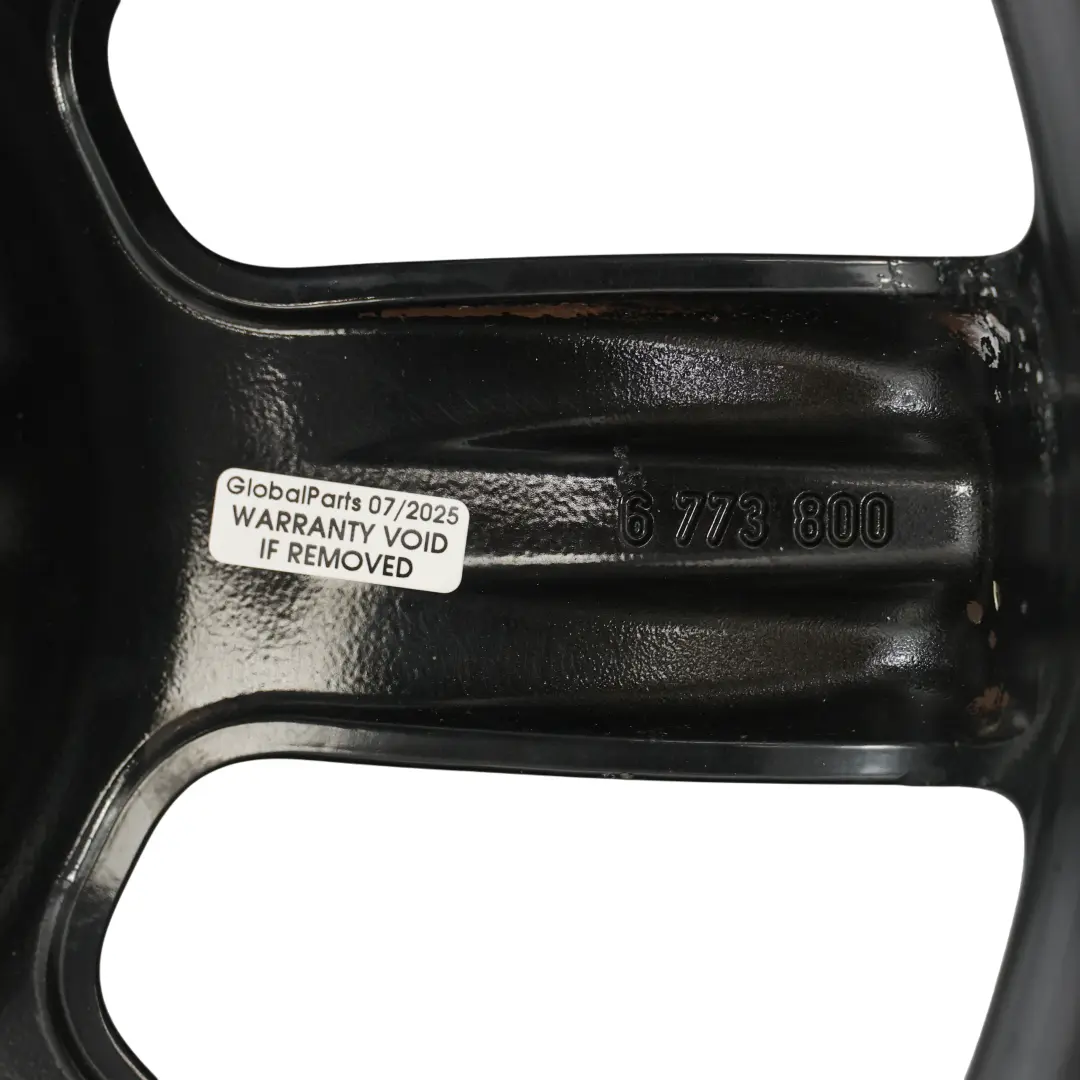 Mini Cooper R50 R56 Wheel Rim Alloy 17" 7J ET:48 Night Spoke Limp-Home - SKU 6773800-8 - Part number 6773800