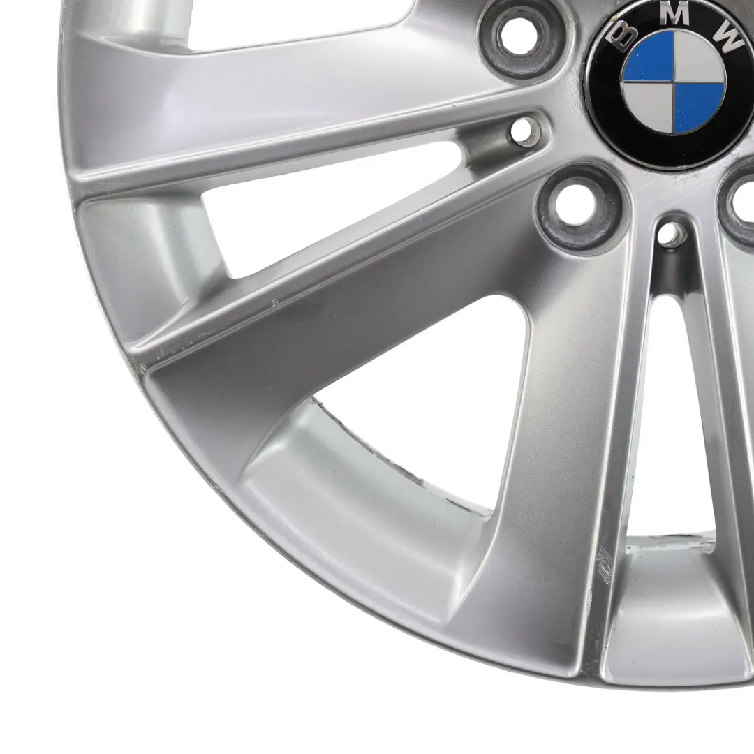 BMW E81 E82 E87 Jante Alliage Argent 17" À Rayons En V 141 ET:47 7J - SKU 6775621-2 - Numéro de pièce 6775621