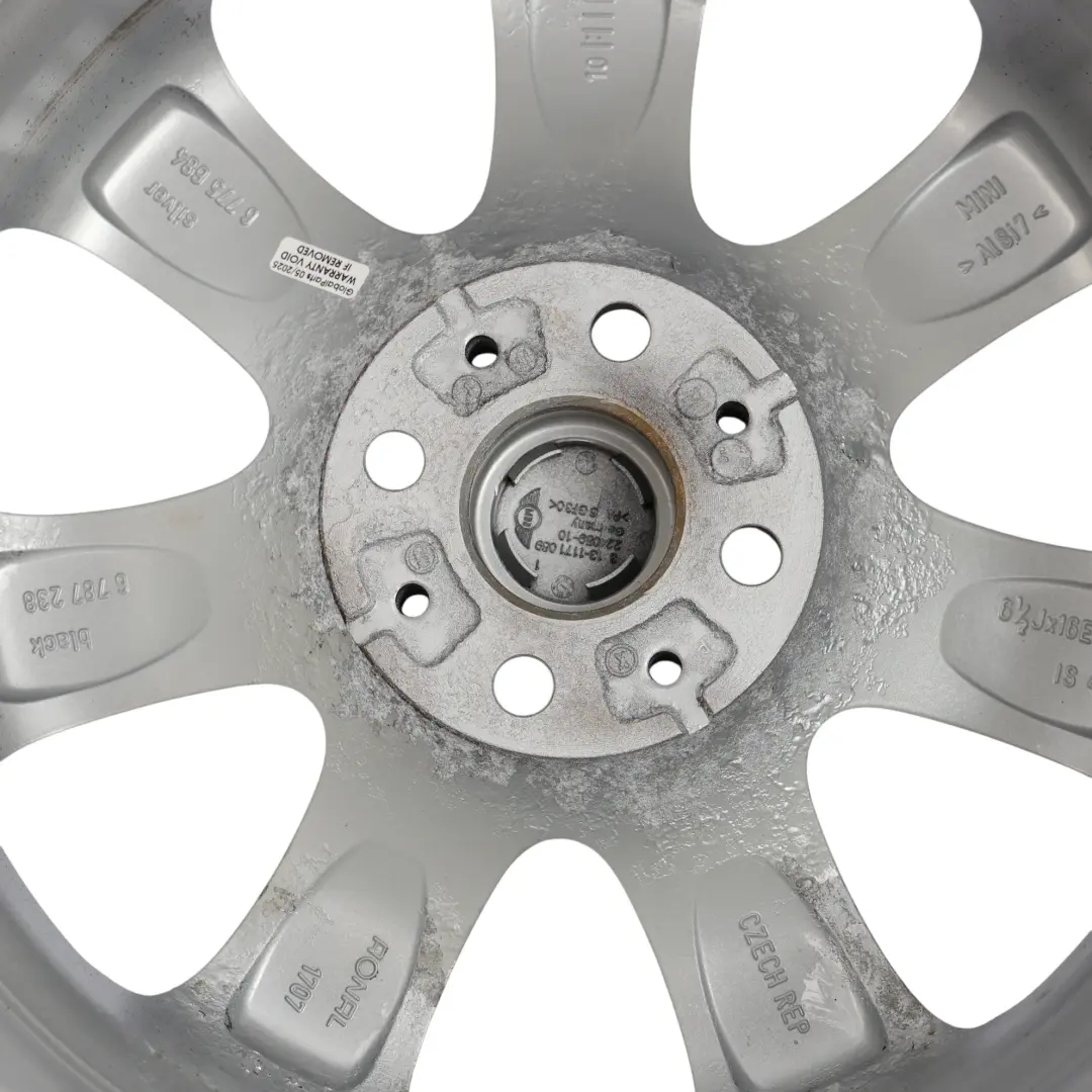 Mini Cooper R50 R53 R55 R56 R57 Wheel Alloy Rim 16" 6,5J ET:48 Bridge Spoke 94 - SKU 6775684-4 - Part number 6775684