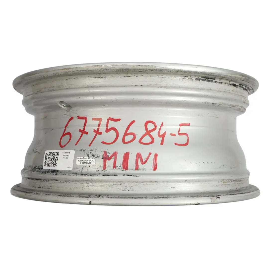 Mini Cooper One R50 R53 R55 R56 Wheel Alloy Rim 16" 6,5J ET:48 Bridge Spoke 94 - SKU 6775684-5 - Part number 6775684