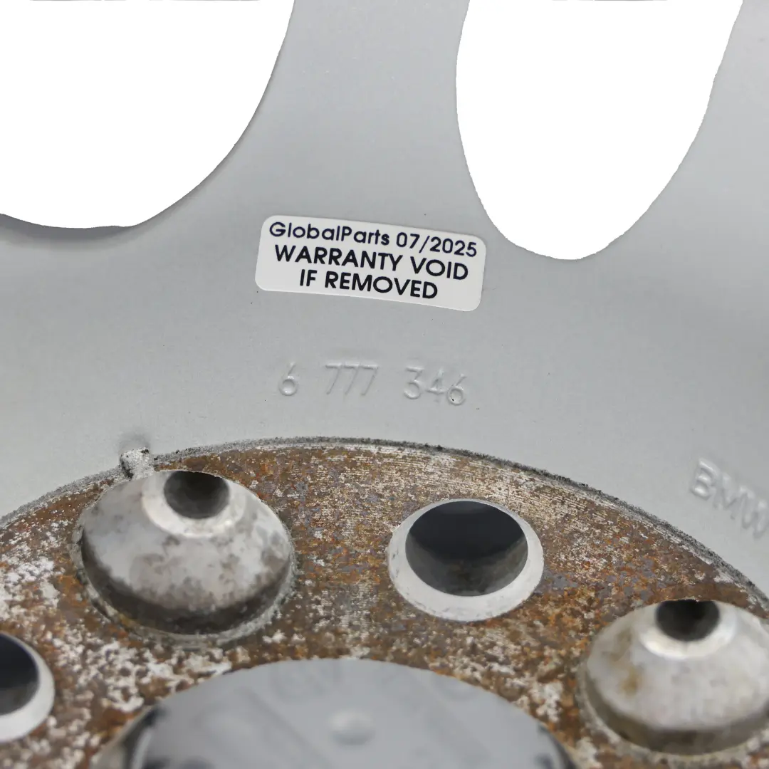 Alloy Rim 17" Start Spoke 243 ET:20 7,5J to BMW E60 E61 Wheel with Part number 6777346 BMW E60 E61 Wheel Alloy Rim 17" Start Spoke 243 ET:20 7,5J - SKU 6777346-2 - Part number 6777346