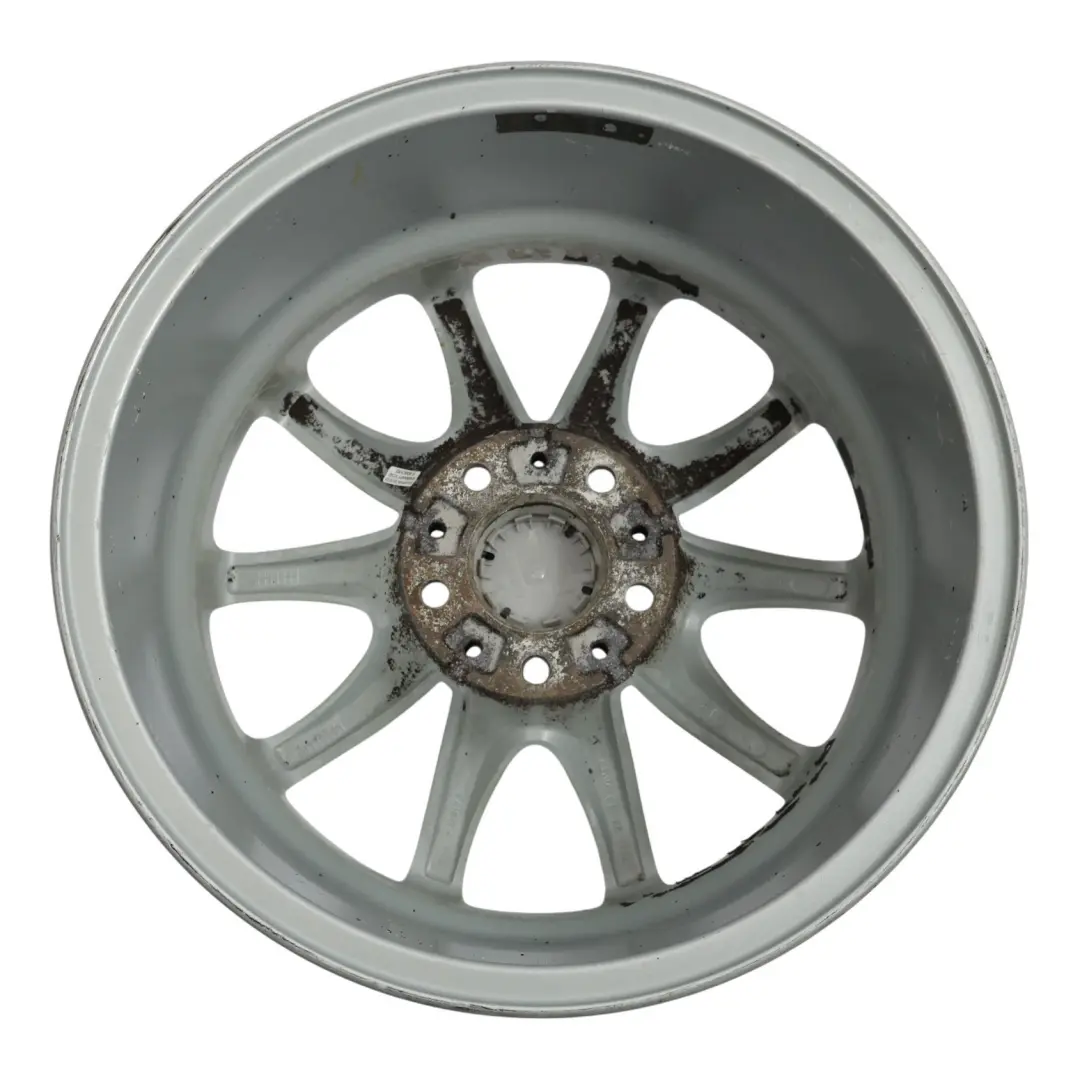 BMW E60 E61 Wheel Rim Alloy Silver 17" 8J ET:20 V-Spoke 245 - SKU 6777348-4 - Part number 6777348