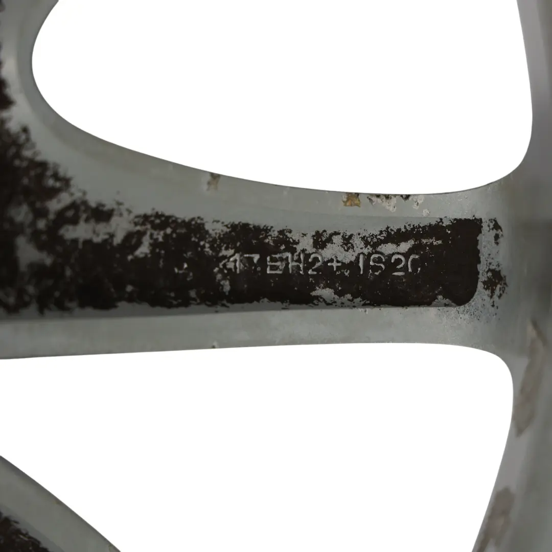 BMW E60 E61 Wheel Rim Alloy Silver 17" 8J ET:20 V-Spoke 245 - SKU 6777348-4 - Part number 6777348