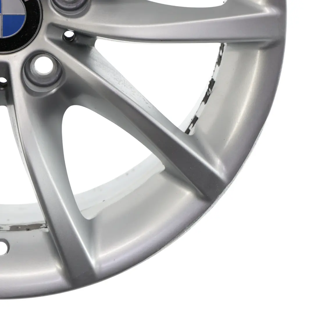 BMW E60 E61 Wheel Rim Alloy Silver 17" 8J ET:20 V-Spoke 245 - SKU 6777348-4 - Part number 6777348