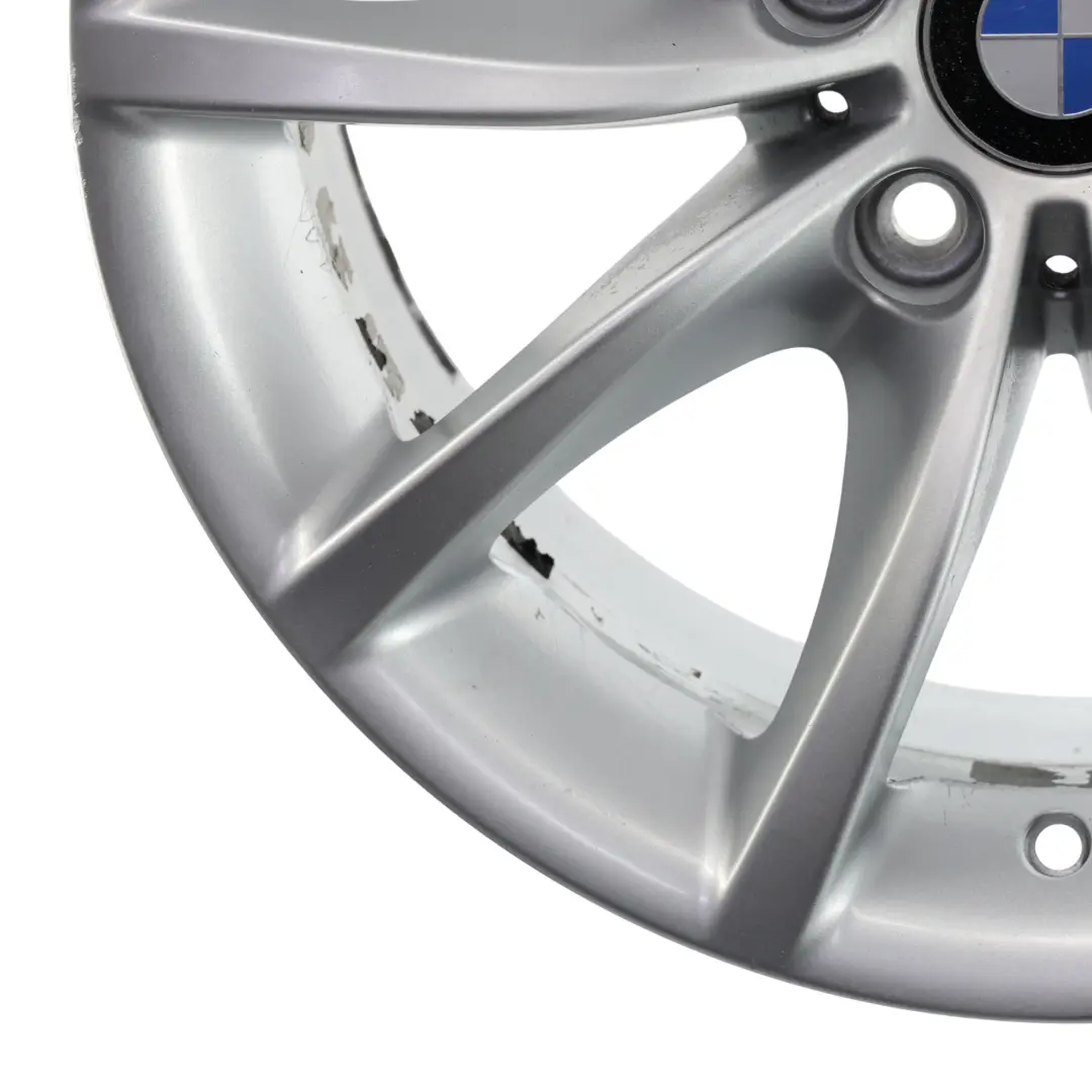BMW E60 E61 Wheel Rim Alloy Silver 17" 8J ET:20 V-Spoke 245 - SKU 6777348-4 - Part number 6777348