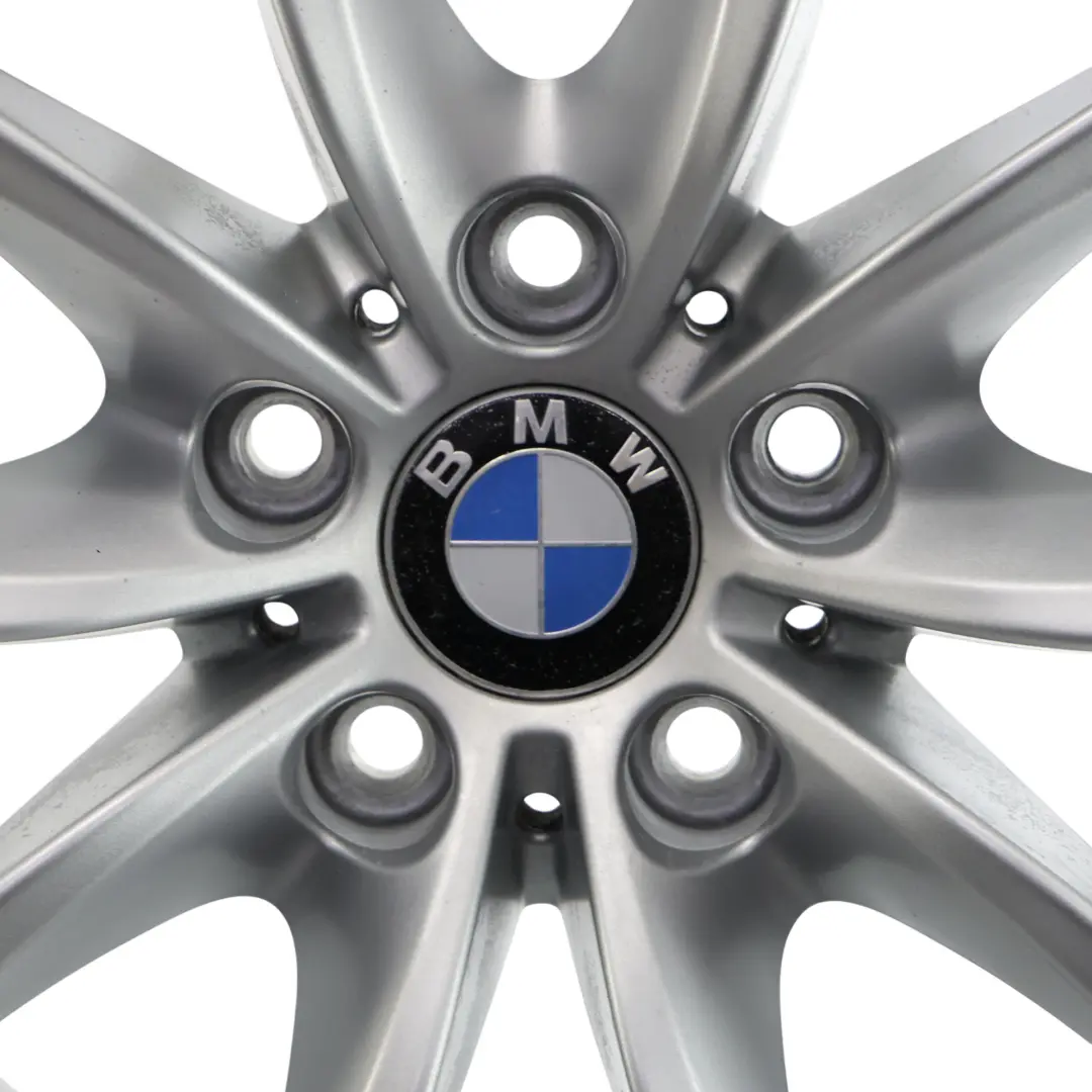 Rim Alloy Silver 17" 8J ET:20 V-Spoke 245 to BMW E60 E61 Wheel with Part number 6777348 BMW E60 E61 Wheel Rim Alloy Silver 17" 8J ET:20 V-Spoke 245 - SKU 6777348-4 - Part number 6777348
