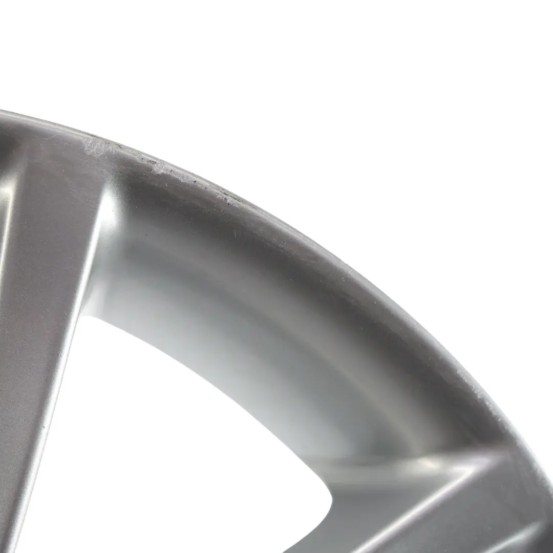 BMW E60 E61 Wheel Rim Alloy Silver 17" 8J ET:20 V-Spoke 245 - SKU 6777348-4 - Part number 6777348
