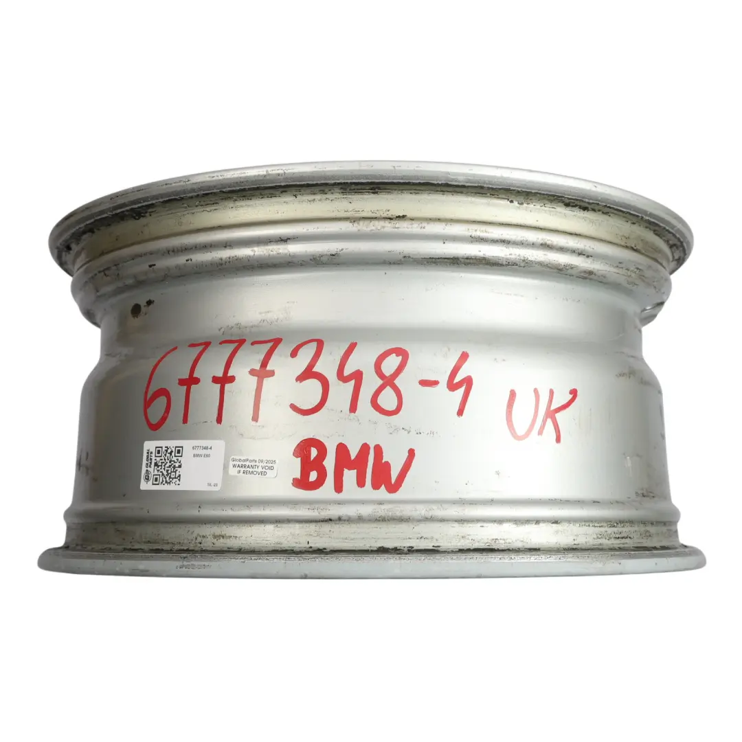 BMW E60 E61 Wheel Rim Alloy Silver 17" 8J ET:20 V-Spoke 245 - SKU 6777348-4 - Part number 6777348