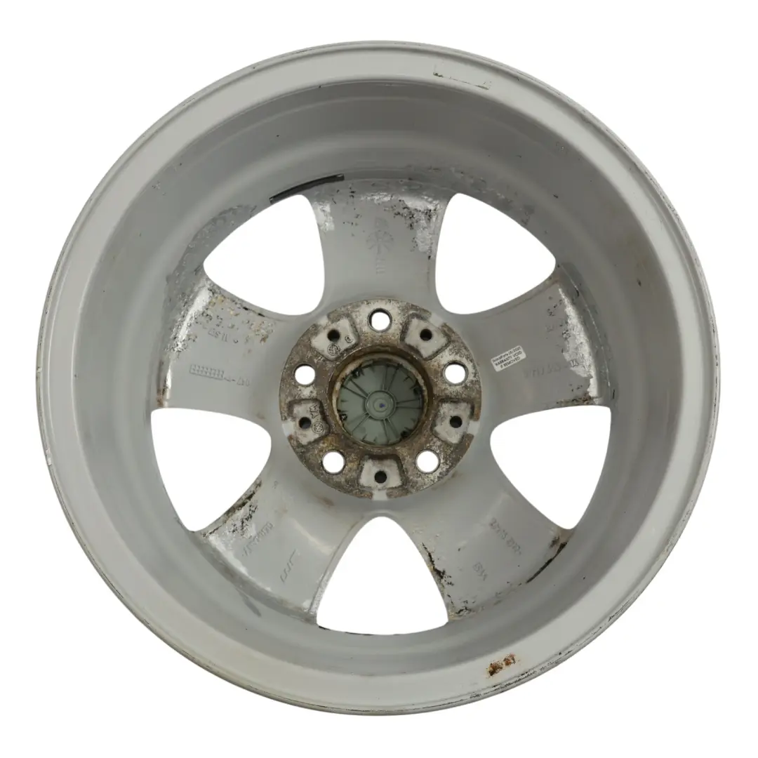 BMW E81 E87 E88 Silberne Leicht metall felge 16" 7J ET:44 Doppel speiche - SKU 6779696-7 - Teilenummer 6779696