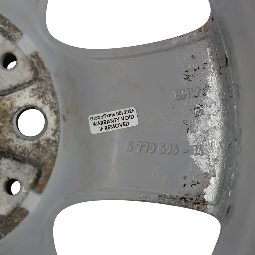 BMW E81 E87 E88 Argento Cerchio in lega 16" 7J ET:44 Doppie razze 222 - SKU 6779696-7 - Numero di parte 6779696