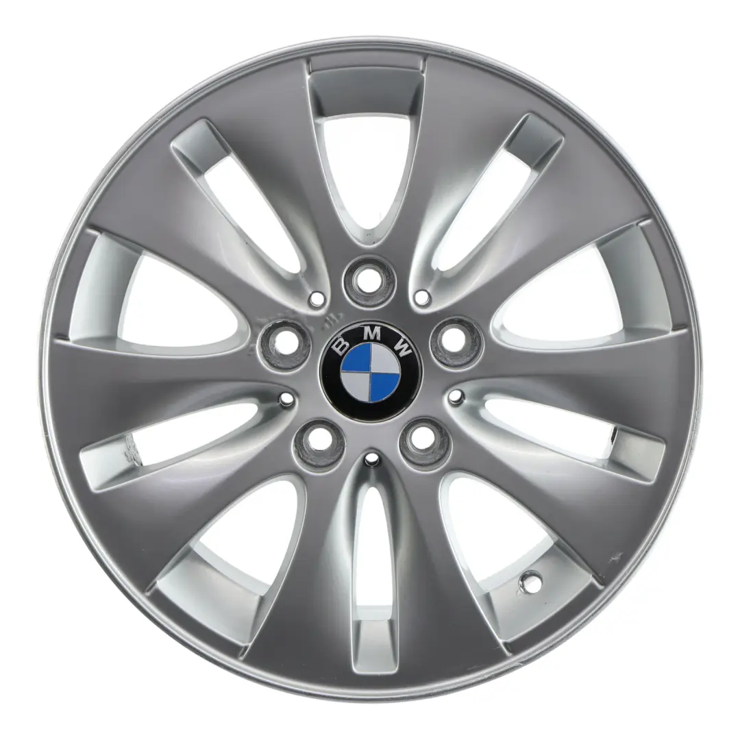  Cerchio ruota BMW E81 E82 E87 Argento in lega 16" raggi V 229 ET:42 6,5J - SKU 6779786-2 - Numero di parte 6779786