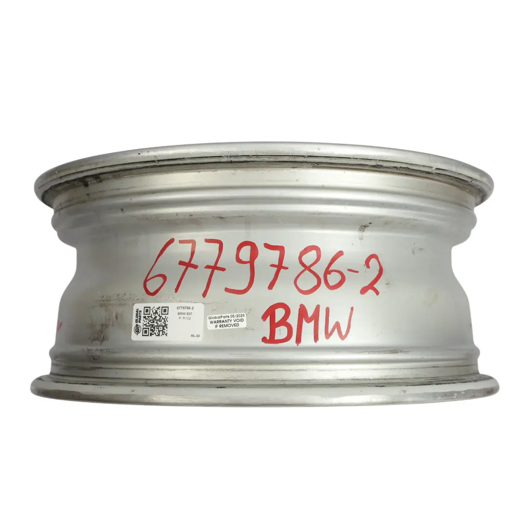 BMW E81 E82 E87 Alu Felge Alufelge 16" V-Speiche 229 6,5J ET: 42 - SKU 6779786-2 - Teilenummer 6779786
