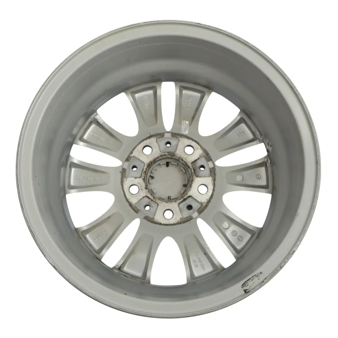  Cerchio ruota BMW E81 E82 E87 Argento in lega 16" raggi V 229 ET:42 6,5J - SKU 6779786-2 - Numero di parte 6779786