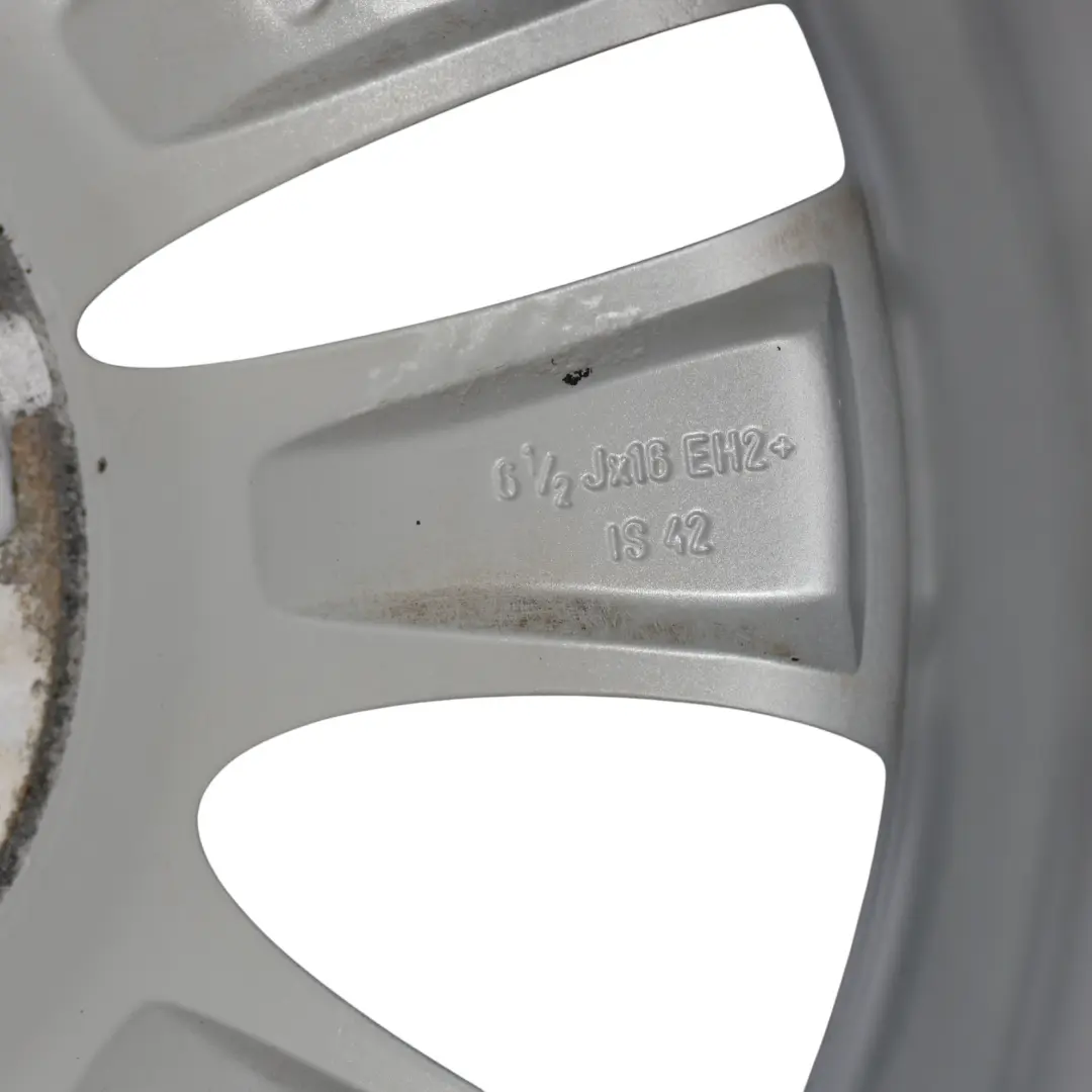  Cerchio ruota BMW E81 E82 E87 Argento in lega 16" raggi V 229 ET:42 6,5J - SKU 6779786-2 - Numero di parte 6779786