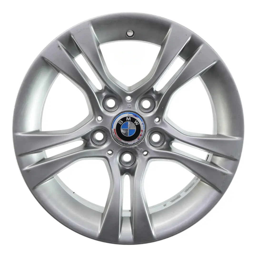 BMW E90 E91 Silver Alloy Wheel Rim 16" Double Spoke 268 7J ET:31 - SKU 6780907-2 - Part number 6780907