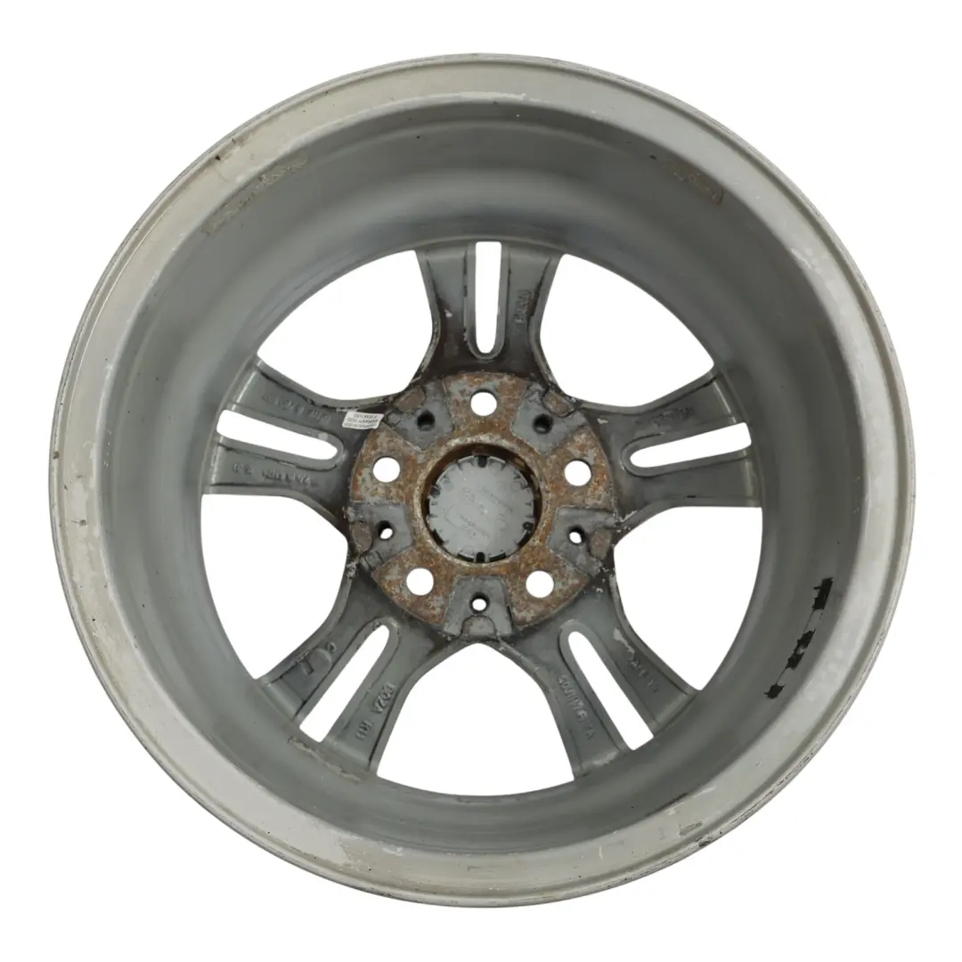 BMW E90 E91 Silver Alloy Wheel Rim 16" Double Spoke 268 7J ET:31 - SKU 6780907-2 - Part number 6780907