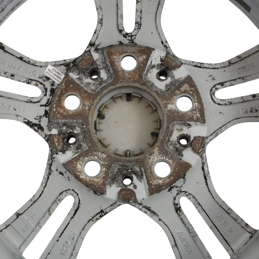 Alloy Wheel Rim 16" Double Spoke 268 7J ET:31 to BMW 3 Series E90 E91 with Part number 6780907 BMW 3 Series E90 E91 Alloy Wheel Rim 16" Double Spoke 268 7J ET:31 - SKU 6780907-4 - Part number 6780907